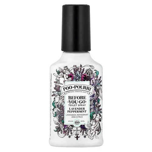 Poo-Pourri, Spray para inodoro Before-You-Go®, Lavanda y menta, 118 ml (4 oz. líq.)