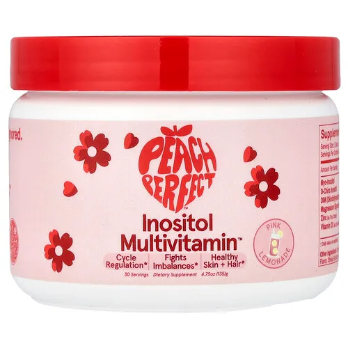 Peach Perfect, Inositol Multivitamin™, Suplemento multivitamínico rosa, 135 g (4,75 oz)