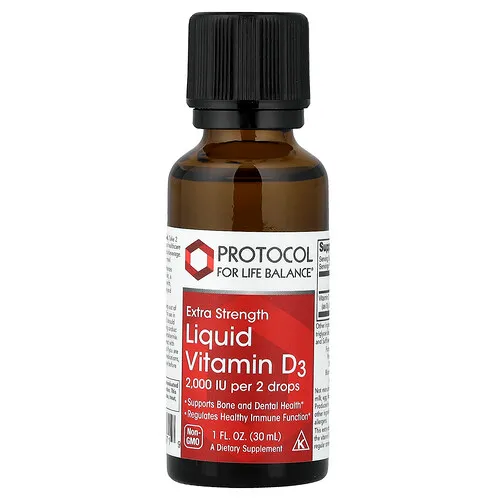 Protocol for Life Balance, Vitamina D3 líquida, 30 ml (1 oz. líq.)