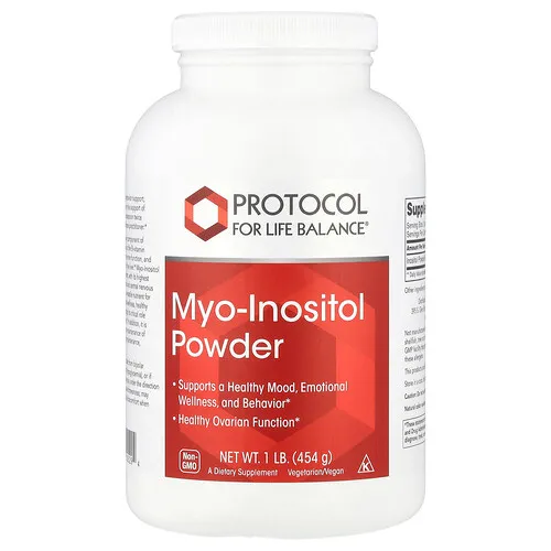 Protocol for Life Balance, Mioinositol en polvo, 1 lb (454 g)