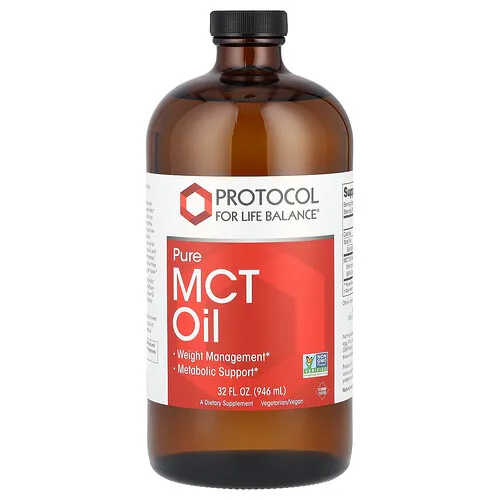 Protocol for Life Balance, Aceite de MCT puro, 14 g (946 ml)