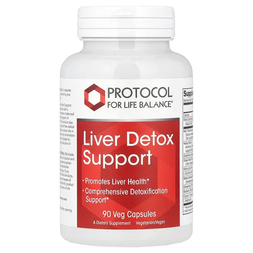 Protocol for Life Balance, Liver Detox Support, desintoxicación del hígado, 90 cápsulas vegetales