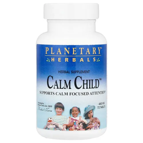 Planetary Herbals, Calm Child™, 72 comprimidos