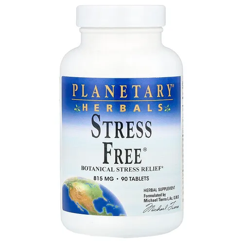 Planetary Herbals, Stress Free®, 90 tabletas