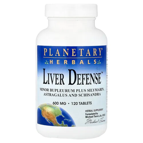 Planetary Herbals, Liver Defense™, 120 comprimidos