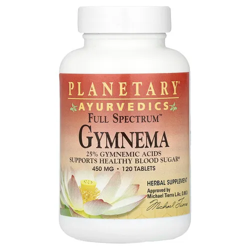 Planetary Herbals, Ayurveda, Gymnema Full Spectrum™, 120 comprimidos