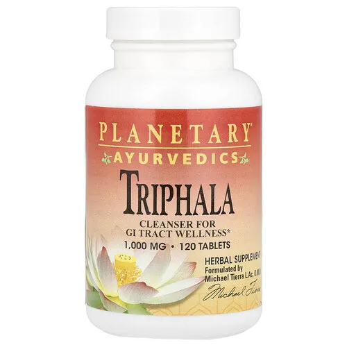 Planetary Herbals, Ayurveda, Triphala, 120 comprimidos