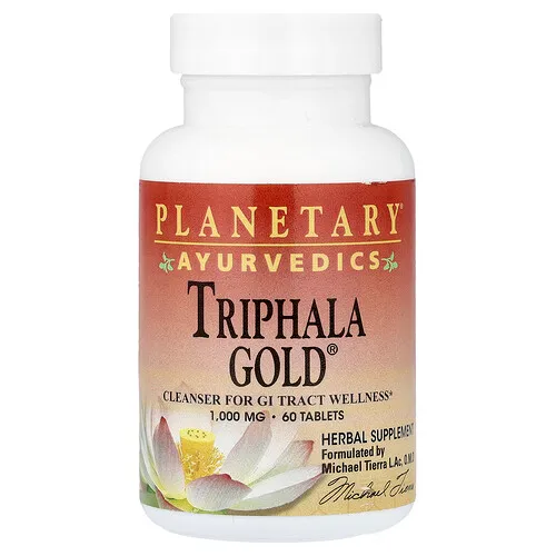 Planetary Herbals, Ayurveda, Triphala Gold®, 60 comprimidos