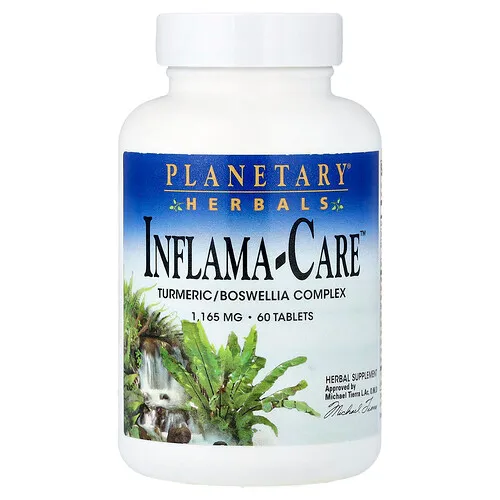 Planetary Herbals, Inflama-Care™, 60 comprimidos