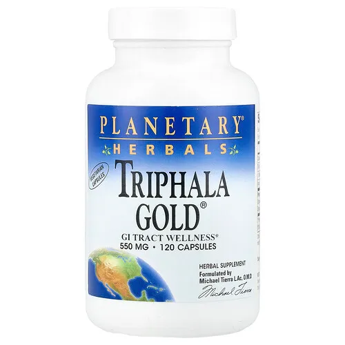 Planetary Herbals, Triphala Gold®, 120 cápsulas