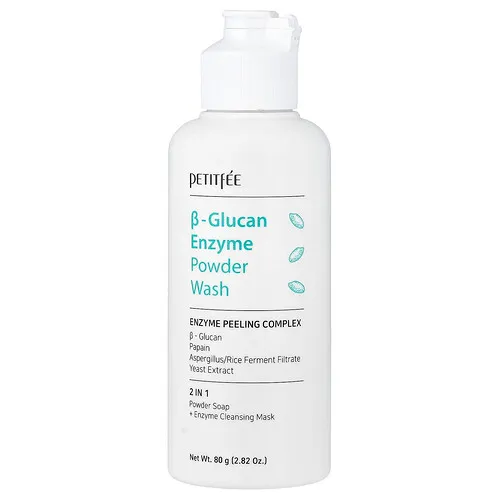Petitfee, Agente de limpieza con enzimas de B-glucano en polvo, 80 g (2,82 oz)