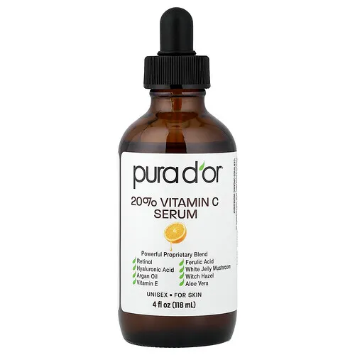 Pura D'or, Sérum con 20 % de vitamina C, 118 ml (4 oz. líq.)