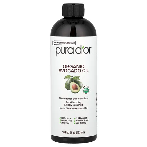Pura D'or, Aceite de aguacate orgánico, 473 ml (16 oz. líq.)