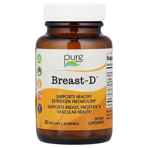 Pure Essence, Breast-D™, 30 cápsulas vegetales