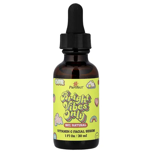 Purifect, Bright Vibes Only, Sérum facial con vitamina C, 30 ml (1 oz. líq.)