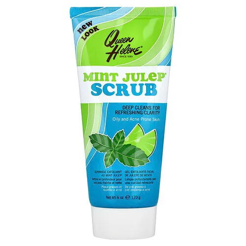 Queen Helene, Exfoliante Mint Julep®, Piel grasa y propensa al acné, 170 g (6 oz)