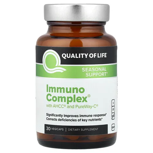 Quality of Life, Immuno Complex®, 30 cápsulas vegetales
