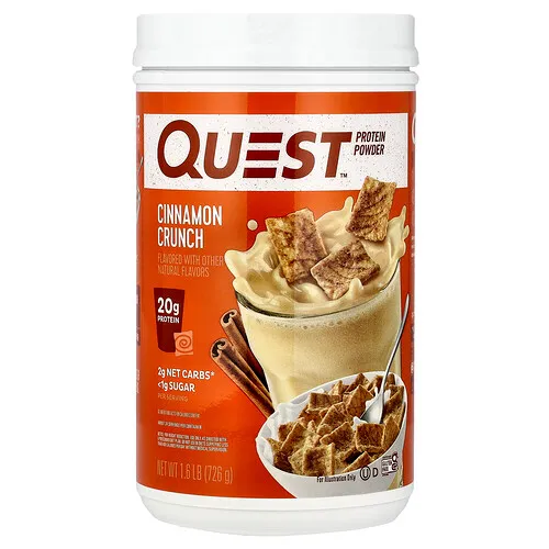 Quest Nutrition, Proteína en polvo, Canela crujiente, 726 g (1,6 lb)