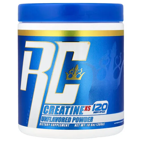 Ronnie Coleman, Edición vital, Creatine XS™ en polvo, Sin sabor, 300 g (10,6 oz)