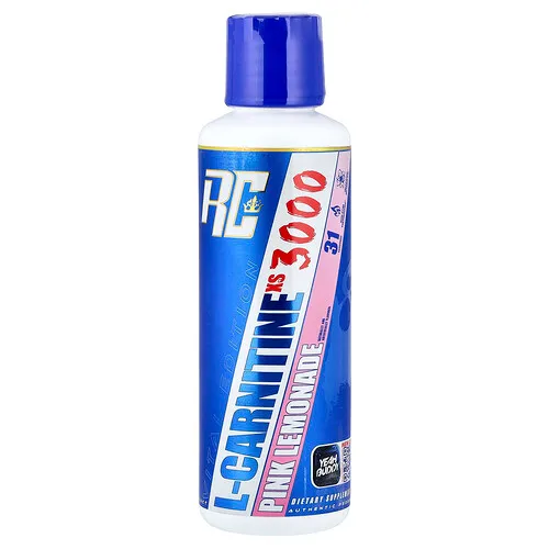 Ronnie Coleman, Vital Edition, L-carnitina XS 3000, Limonada rosa`` 473,28 ml (16 oz. Líq.)