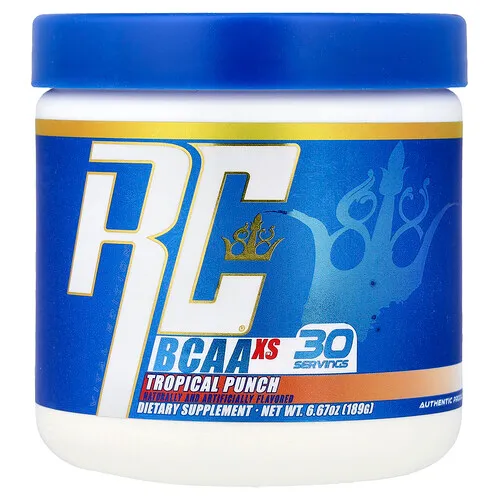 Ronnie Coleman, Edición vital, BCAA XS, Ponche tropical, 189 g (6,67 oz)