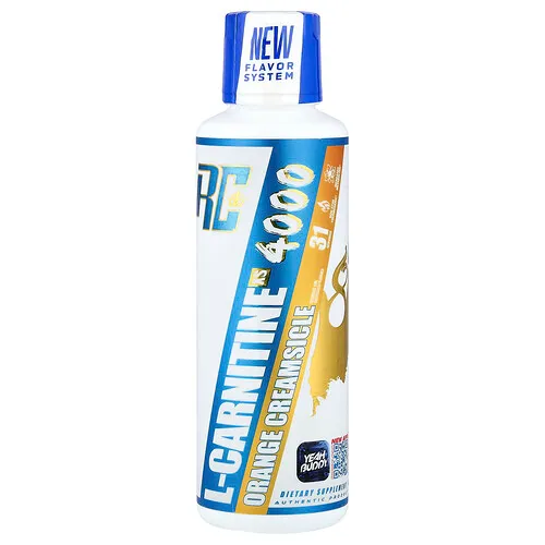 Ronnie Coleman, L-Carnitina XS™ 4000, Cremoso de naranja, Paletas, 465 ml (15,72 oz. líq.)