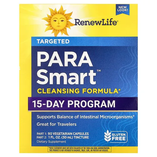 Renew Life, Fórmula de limpieza ParaSmart™, Programa de 15 días, 2 partes