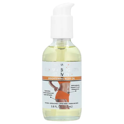 Reshape Plus, Glow + Brightening Vitamin C, Aceite corporal iluminador, 112 ml (3,8 oz. líq.)