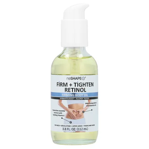 Reshape Plus, Retinol reafirmante y tensor, Aceite corporal reafirmante, 112 ml (3,8 oz. líq.)