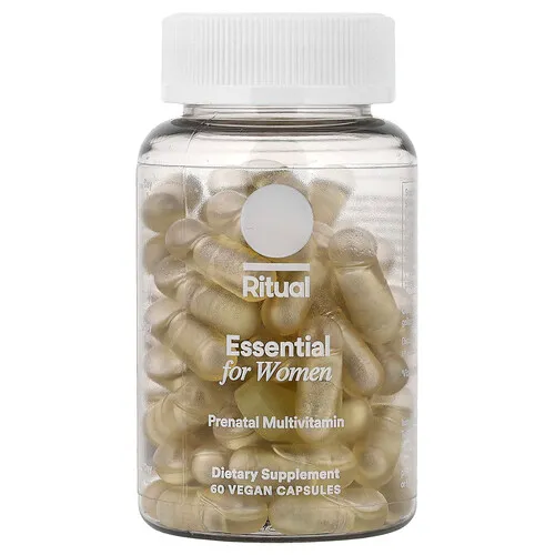 Ritual, Essential for Women, Suplemento multivitamínico prenatal, Cítricos, 60 cápsulas veganas