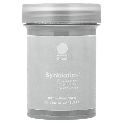 Ritual, Synbiotic+®, Menta, 30 cápsulas veganas