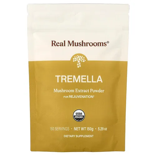 Real Mushrooms, Tremella, Extracto de hongos en polvo, 150 g (5,29 oz)