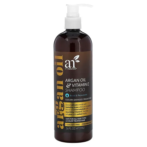 artnaturals, Champú con aceite de argán y vitamina E, 473 ml (16 oz. líq.)
