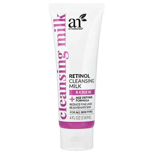 artnaturals, Leche limpiadora con retinol, Para todo tipo de piel, 118 ml (4 oz. líq.)