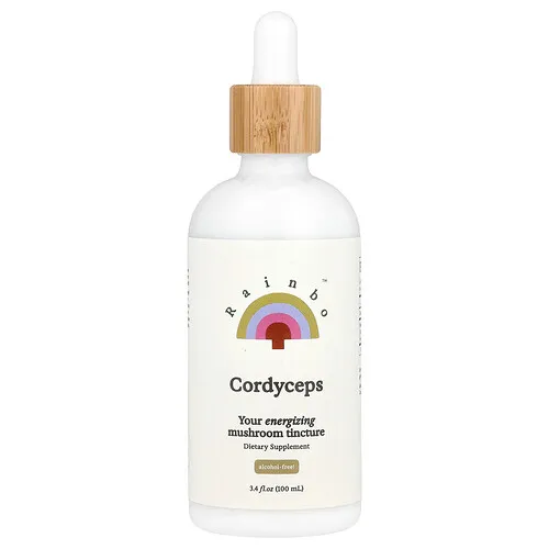 Rainbo, Cordyceps, Sin alcohol, 100 ml (3,4 oz. líq.)