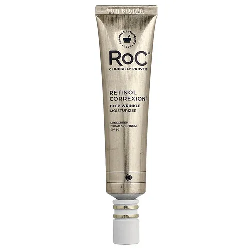 RoC, Retinol Correxion®, Humectante antiarrugas profundo, FPS 30, 30 ml (1 oz. líq.)