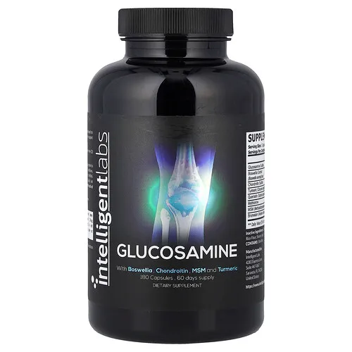 Intelligent Labs, Glucosamina, 180 cápsulas