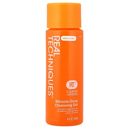 Real Techniques, Gel de limpieza profunda Miracle, 118 ml (4 oz. líq.)
