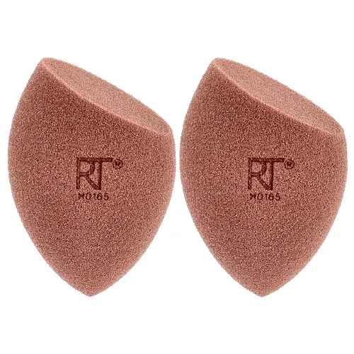 Real Techniques, Nuevo Dúo de esponjas Naturales 2.0 para acabado natural, 2 esponjas