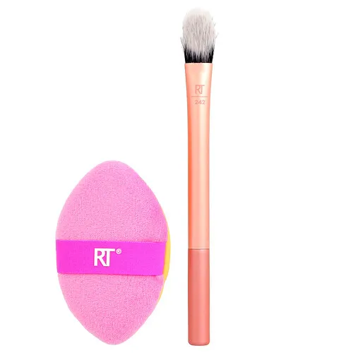 Real Techniques, Dúo de perfección de precisión, Rostro, Set de 2 piezas