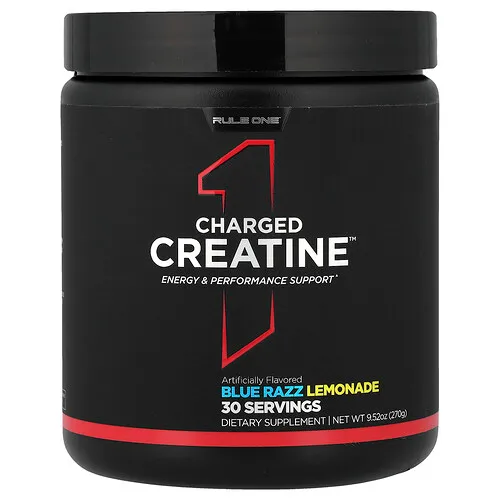 Rule One Proteins, Charged Creatine™, Limonada con razz azul, 270 g (9,52 oz)
