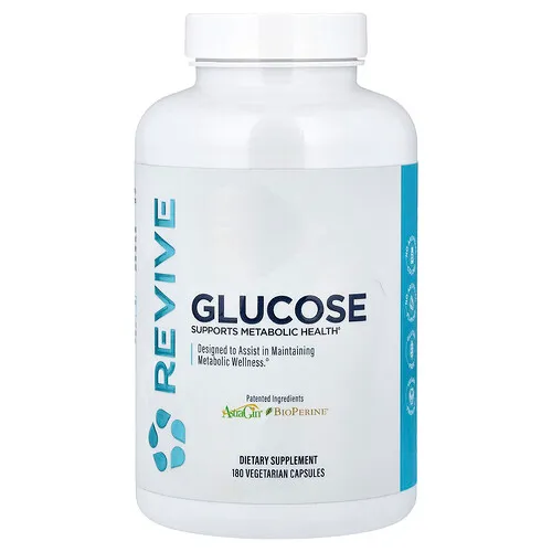 Revive, Glucose, 180 cápsulas vegetales