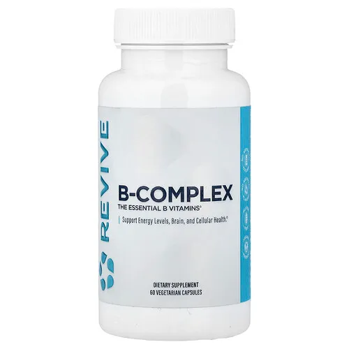 Revive, Complejo de vitaminas B, 60 cápsulas vegetales