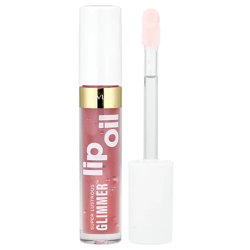 Revlon, Super Lustrous Glimmer™, Aceite para labios, 001 Corazones de caramelo, 3,8 ml (0,13 oz. líq.)