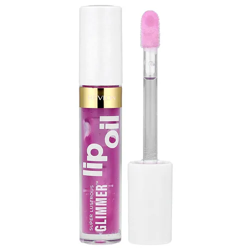 Revlon, Super Lustrous Glimmer™, Aceite labial, 005 Vio-lit, 3,8 ml (0,13 oz. líq.)