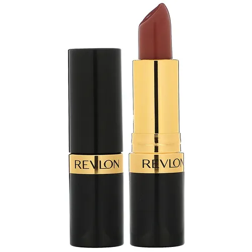 Revlon, Superlustroso, Lápiz labial en crema, 130 Rosa aterciopelada, 4,2 g (0,15 oz)