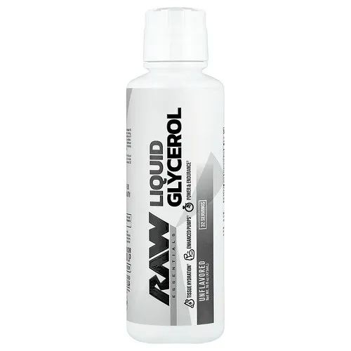 Raw Nutrition, Glicerol líquido, Sin sabor, 473 ml (16 oz. líq.)