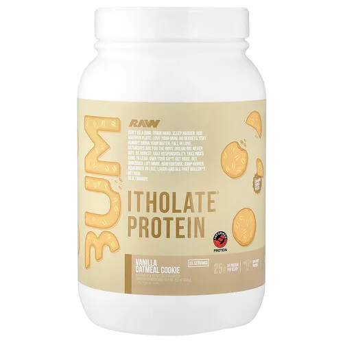 Raw Nutrition, Bum, Itholate® Protein, Galleta de avena y vainilla, 825 g (29,1 oz)