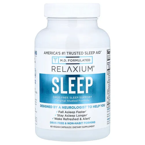 Relaxium, Sueño, 60 cápsulas veganas