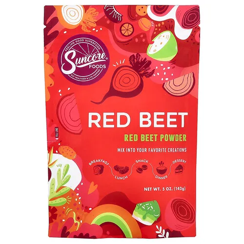 Suncore Foods, Remolacha roja en polvo, 142 g (5 oz)